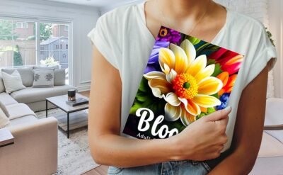 bloom adult coloring book