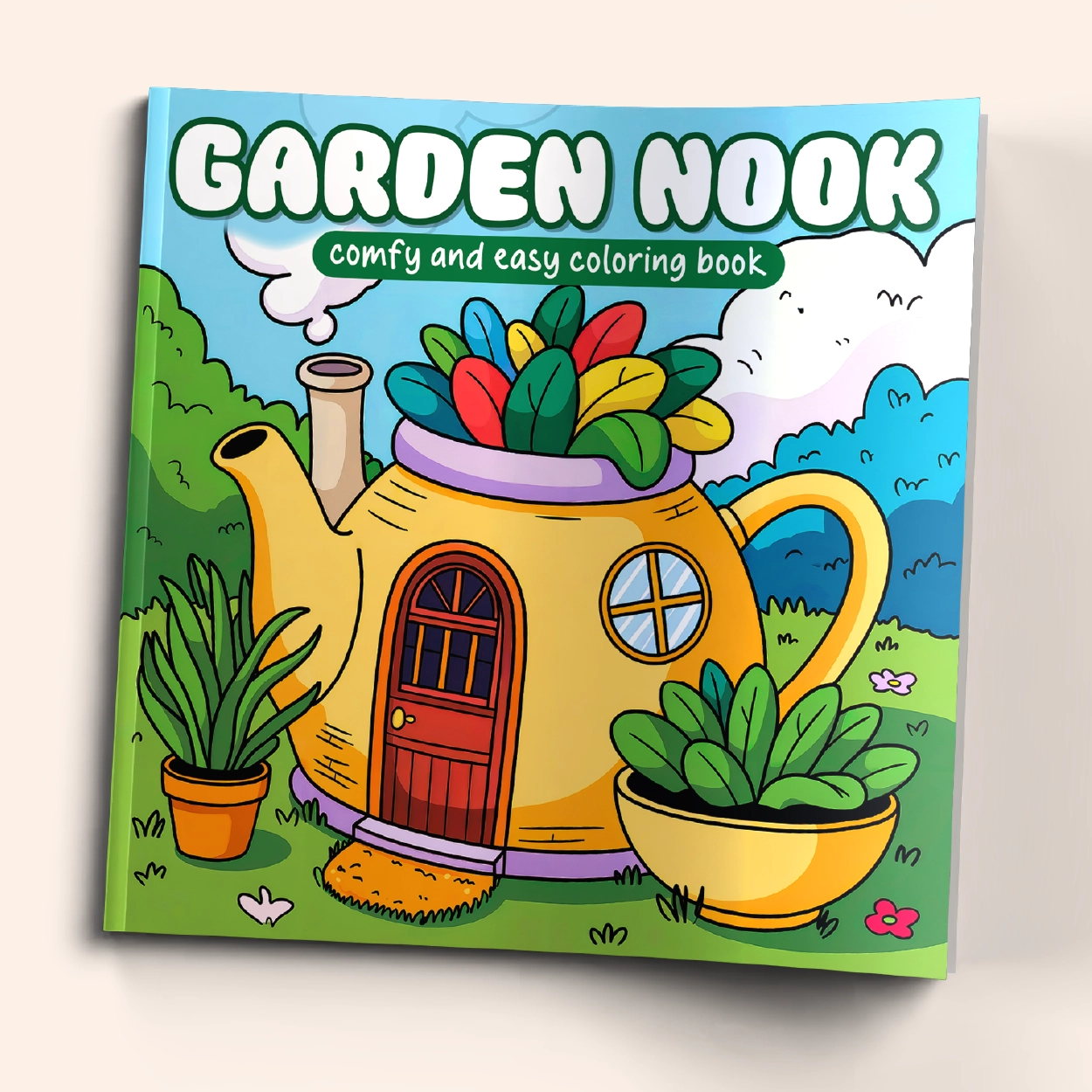 Garden nook Coloring book Garden Nook - Image 1