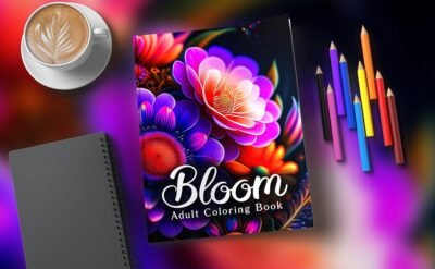 Bloom Adult Coloring Book bloom adult coloring book