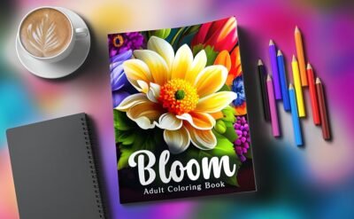 Bloom Adult Coloring Book bloom adult coloring book